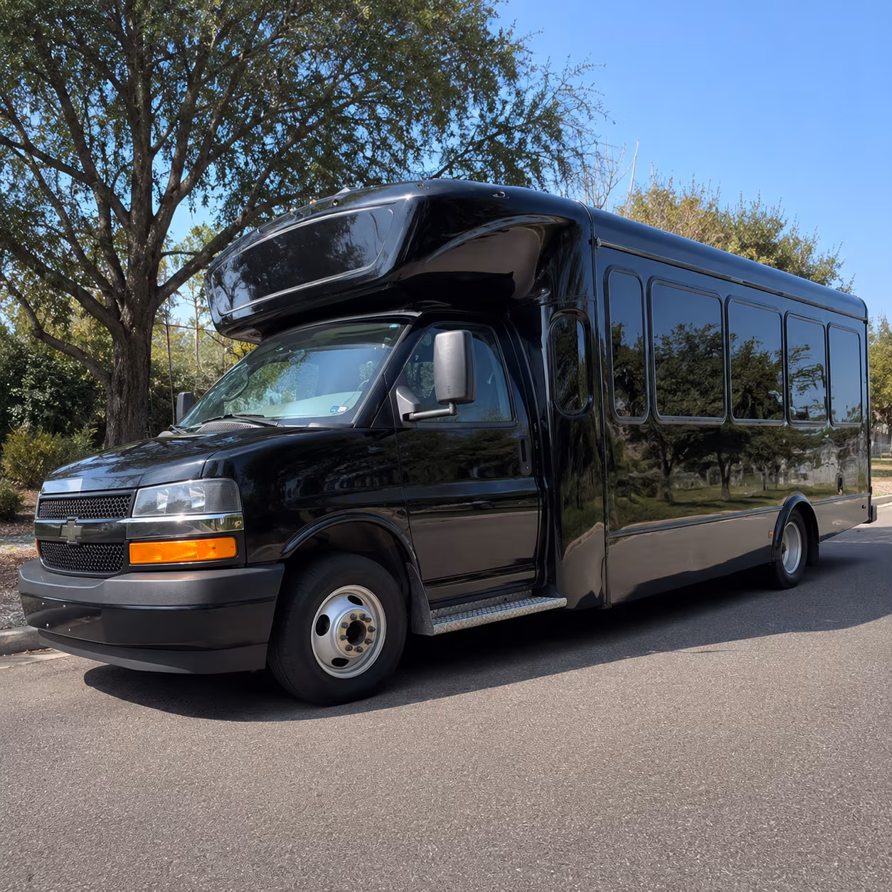 20 Passenger Party Bus Exterior