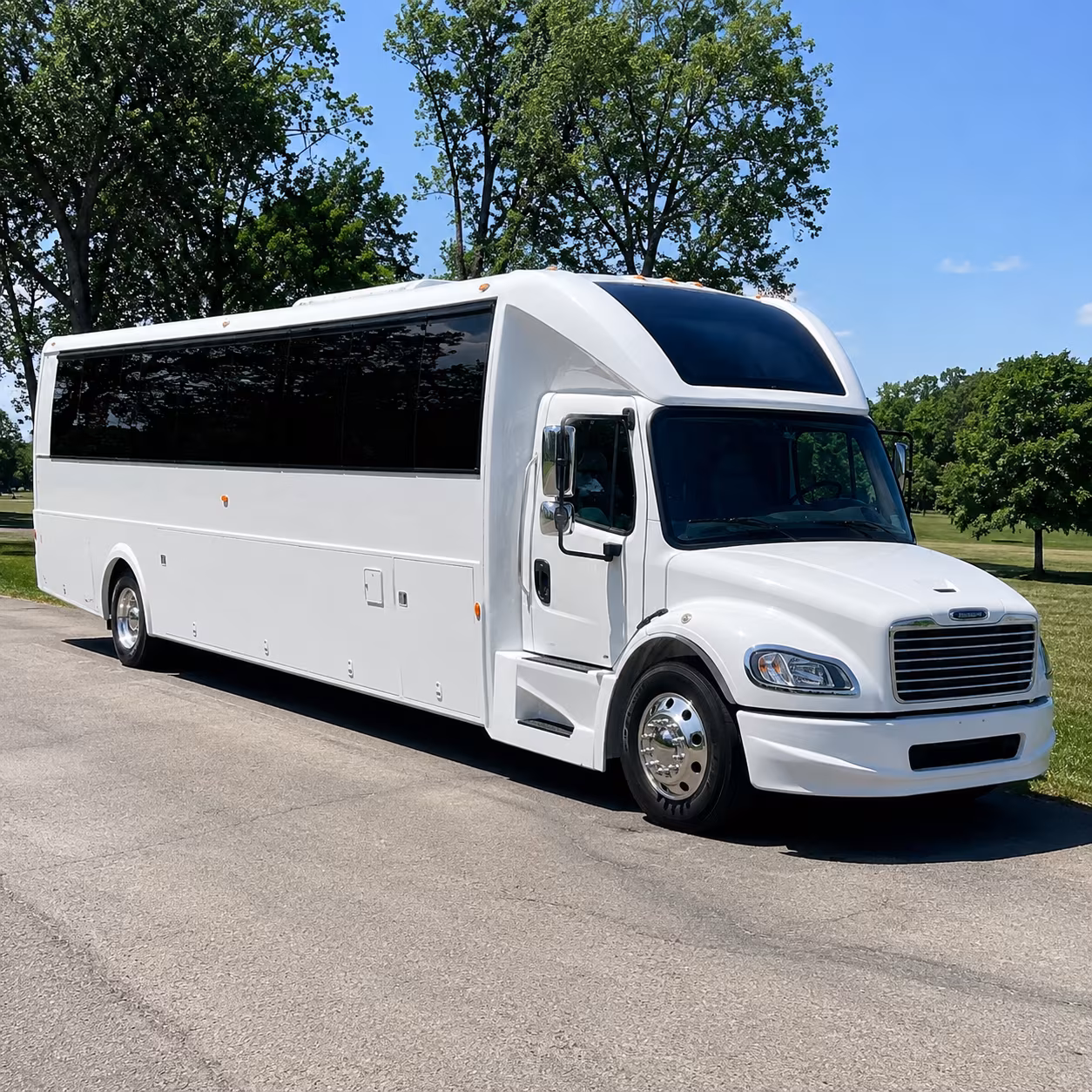 40 Passenger Party Bus Exterior