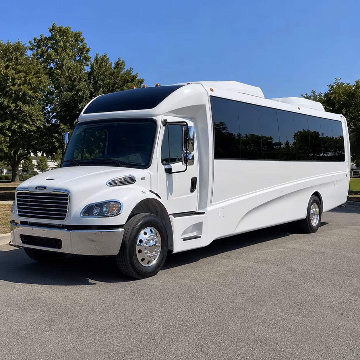 Gainesville Airport Shuttle & Transportation party bus interior