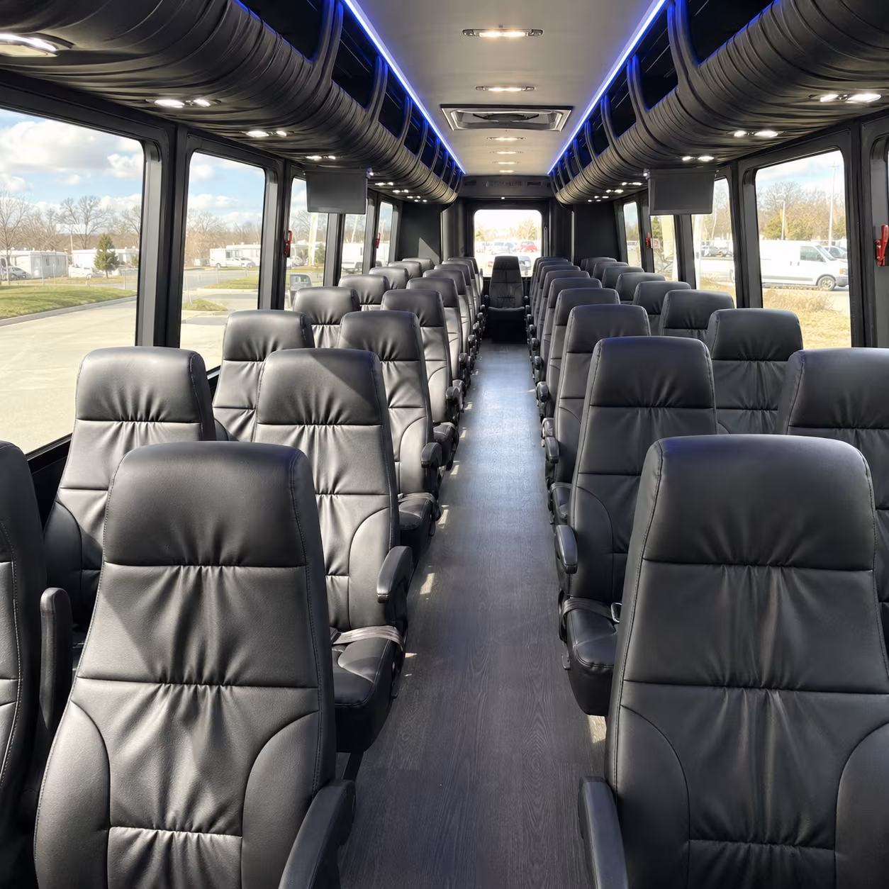 Gainesville Airport Shuttle & Transportation party bus exterior