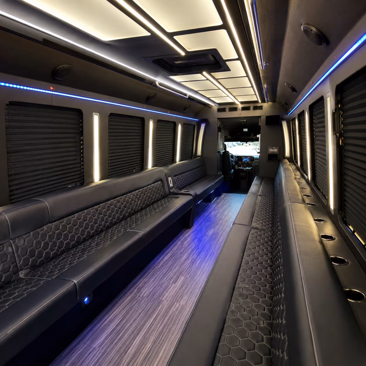 Gainesville Bachelor & Bachelorette Transportation party bus exterior