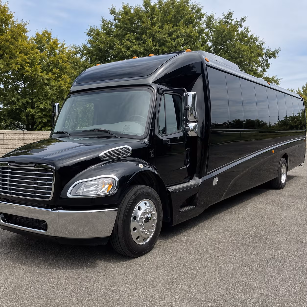 Gainesville Corporate Transportation party bus exterior