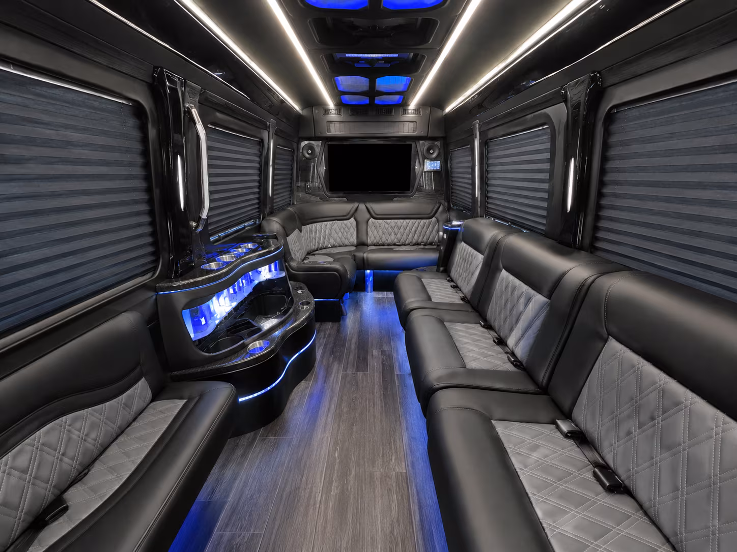 Gainesville Corporate Transportation party bus exterior