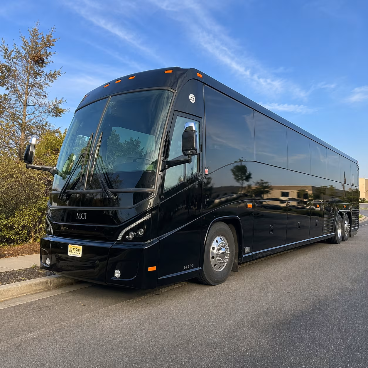 Gainesville Corporate Transportation party bus exterior