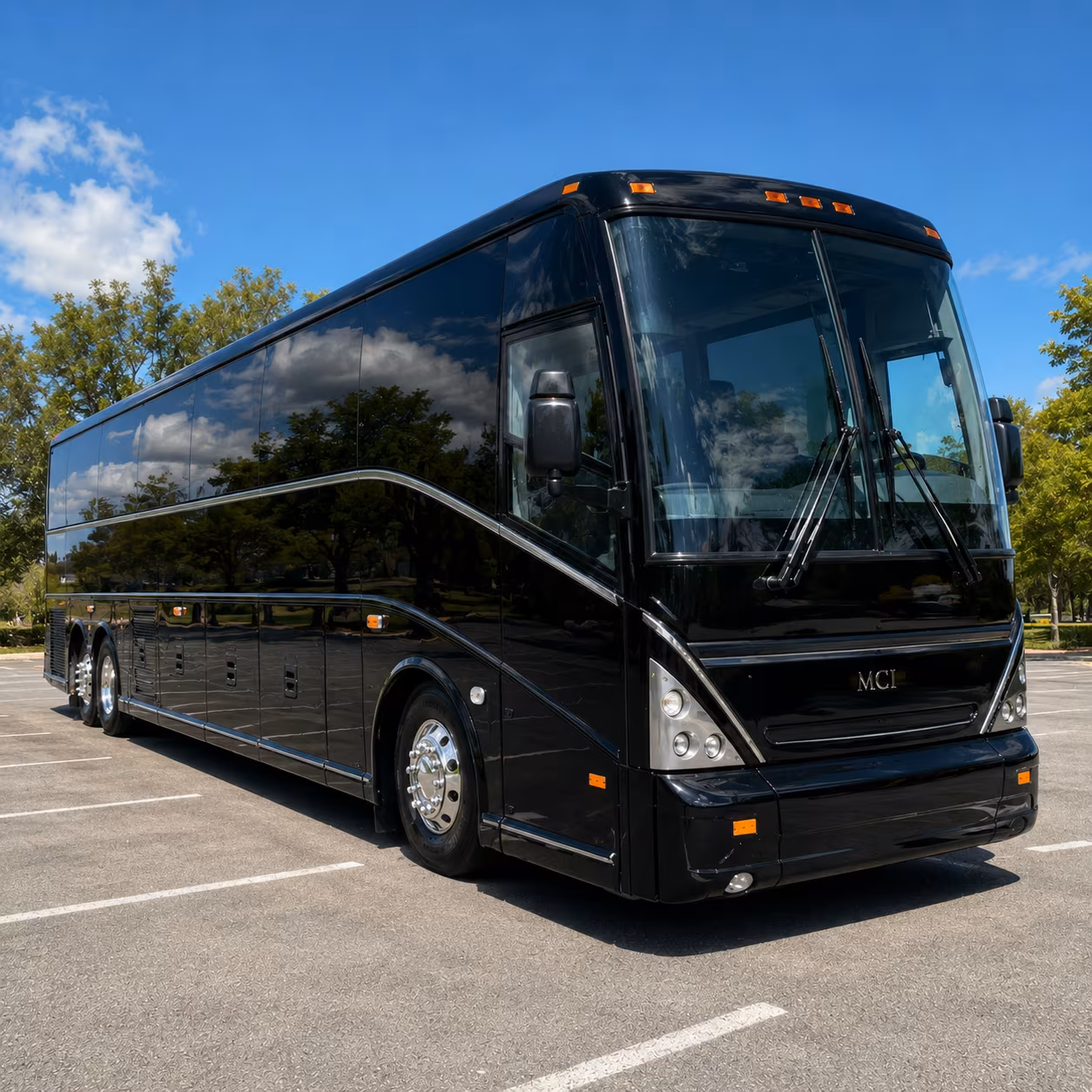 Gainesville Corporate Transportation party bus interior
