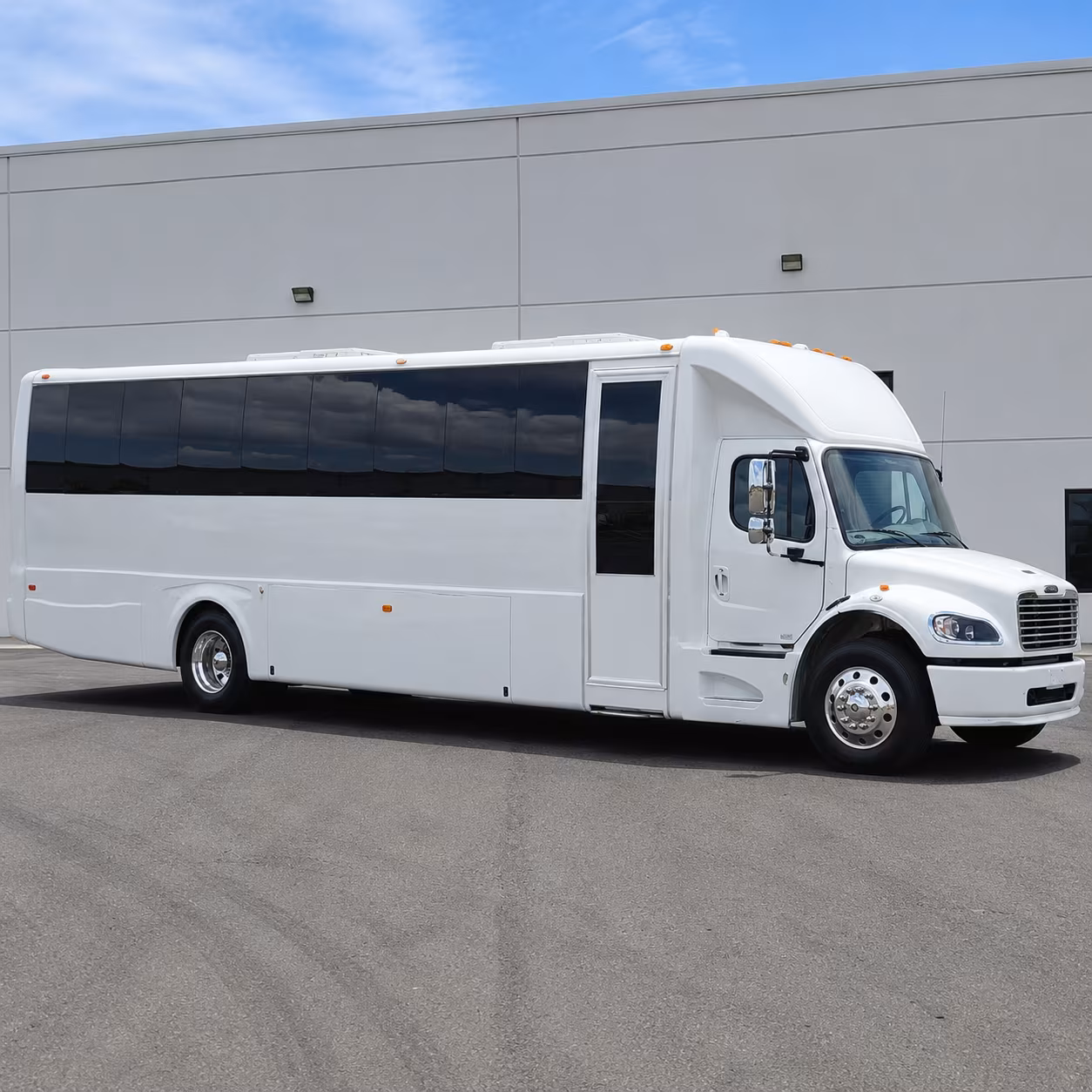 Gainesville Private Event Transportation party bus exterior