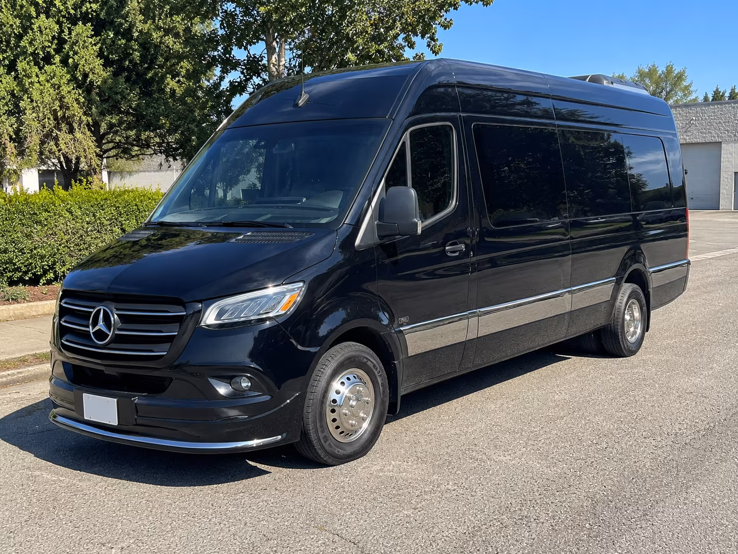 Gainesville School Event Transportation party bus exterior