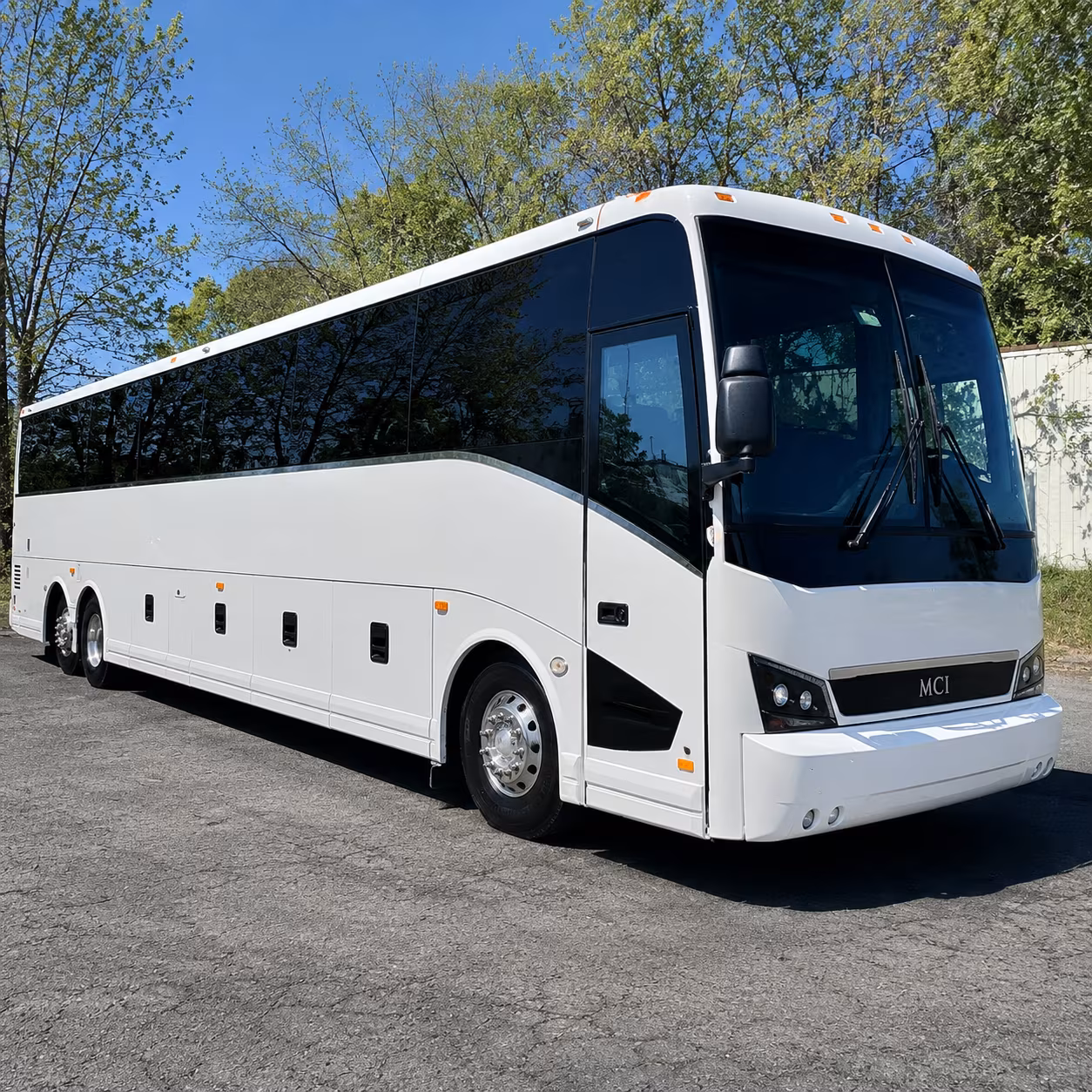 Gainesville School Event Transportation party bus exterior