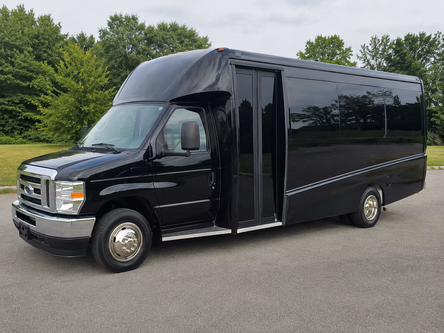 Gainesville School Event Transportation party bus interior