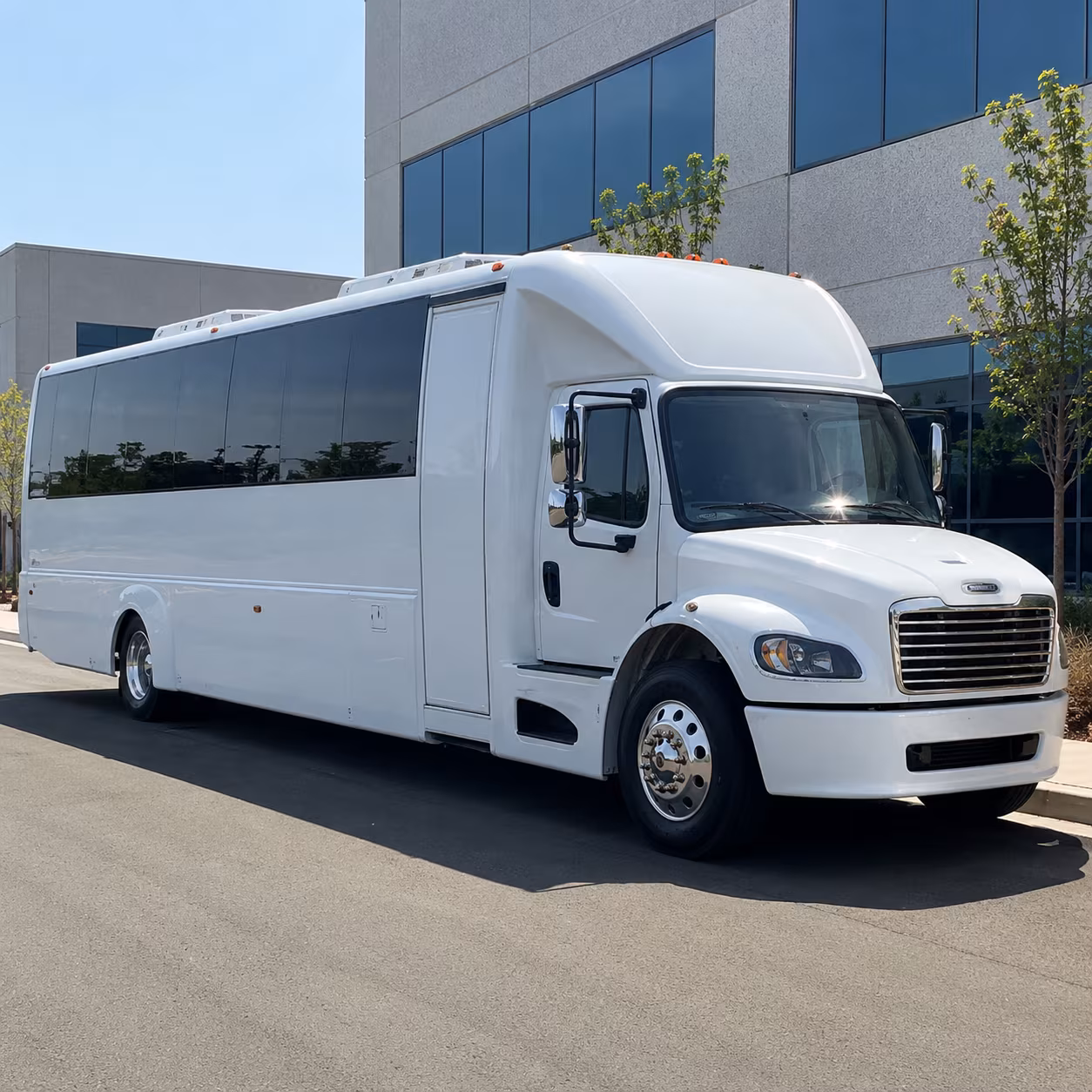 Gainesville Sporting Event Transportation party bus exterior