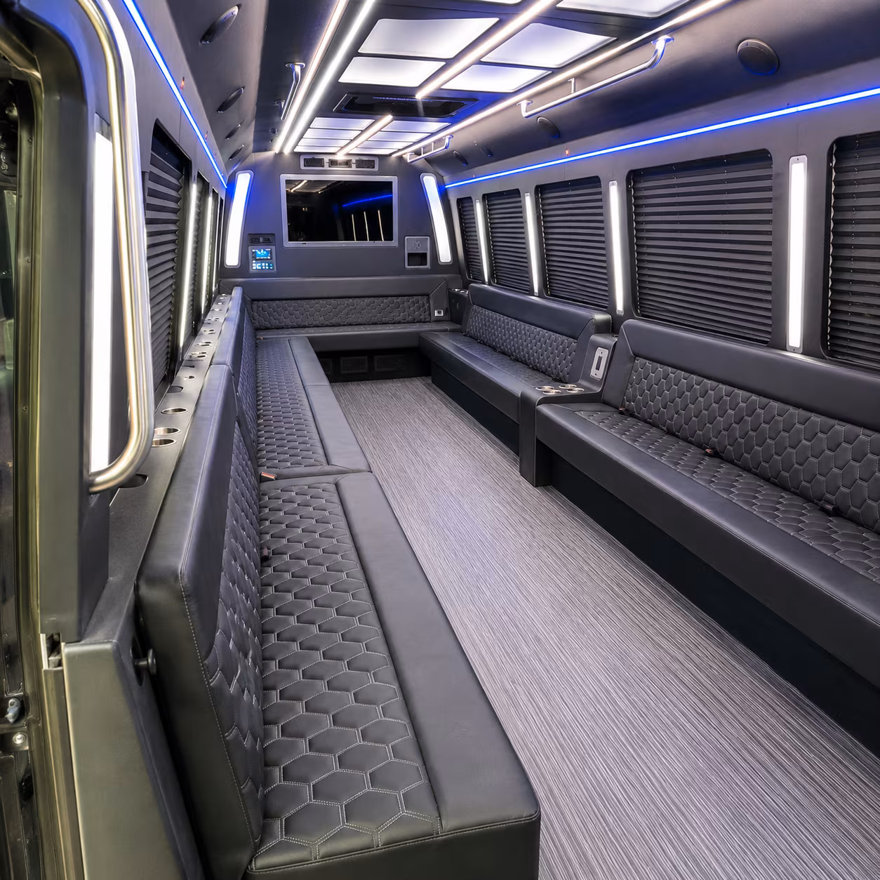 Gainesville Sporting Event Transportation party bus exterior