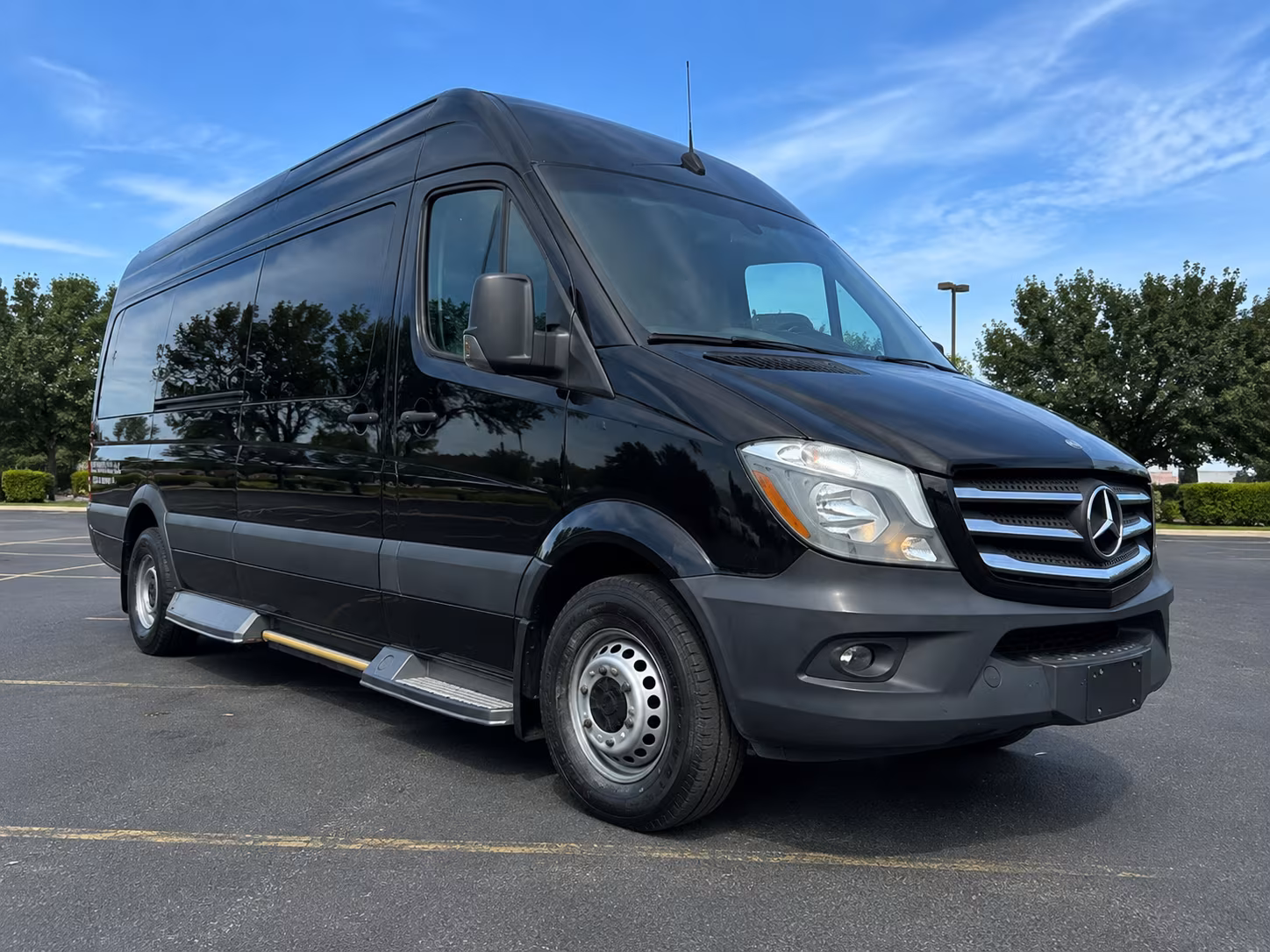 Sprinter Van Rental with Driver Exterior