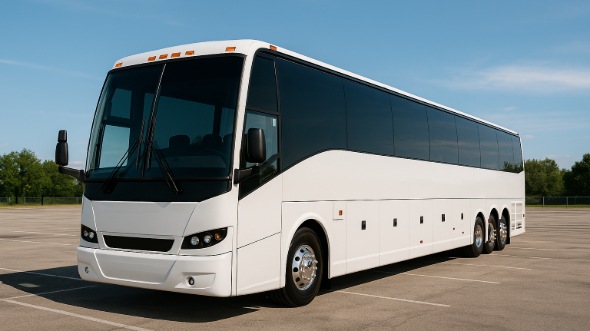 Exterior of Charter Bus Company Spring Hill's 50 Passenger Party Bus in Spring Hill