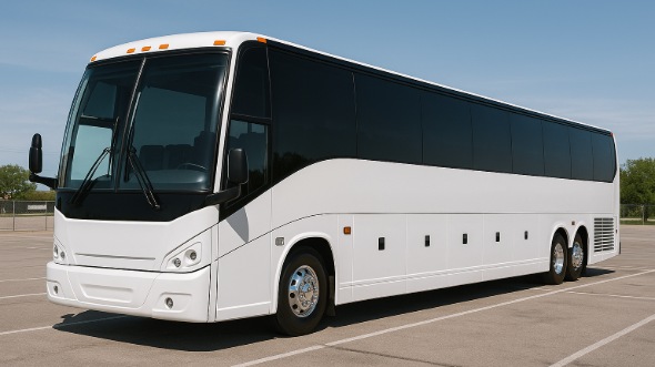 Exterior of Charter Bus Company Wesley Chapel's 50 Passenger Party Bus in Wesley Chapel